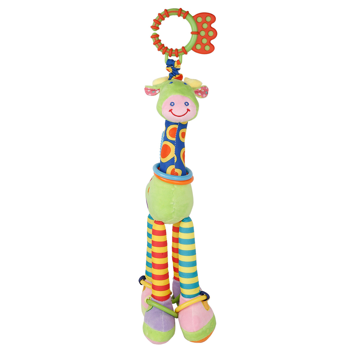 Baby Moo Giraffe Hanging Toy With Teether