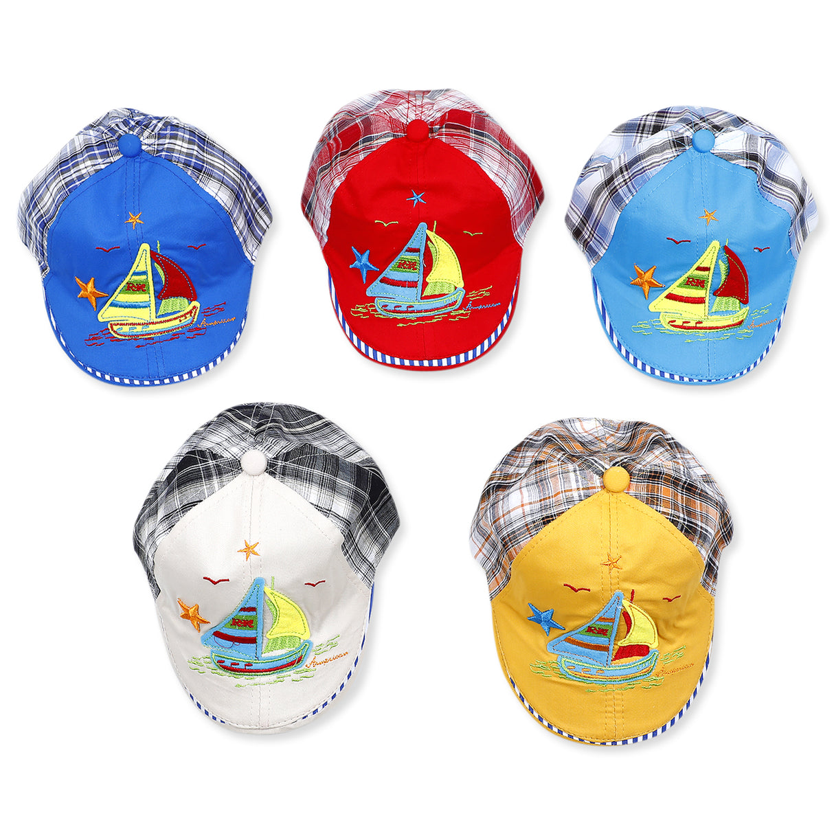 Sailing Boat Fashionable And Comfortable Caps