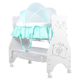 Panda Comfort And Luxurious Cradle With Mosquito Net
