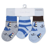 Lion Bear Soft And Warm Pack Of 3 Cotton Socks