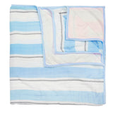Baby Moo Striped Blanket