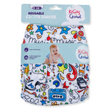 Kicks & Crawl Reusable Absorbent Soft Cloth Diaper