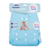 Kicks & Crawl Plain Reusable Soft Super Absorbent Cloth Diaper