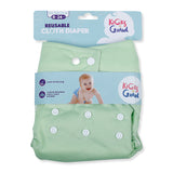 Kicks & Crawl Plain Reusable Soft Super Absorbent Cloth Diaper