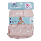 Kicks & Crawl Plain Reusable Soft Super Absorbent Cloth Diaper