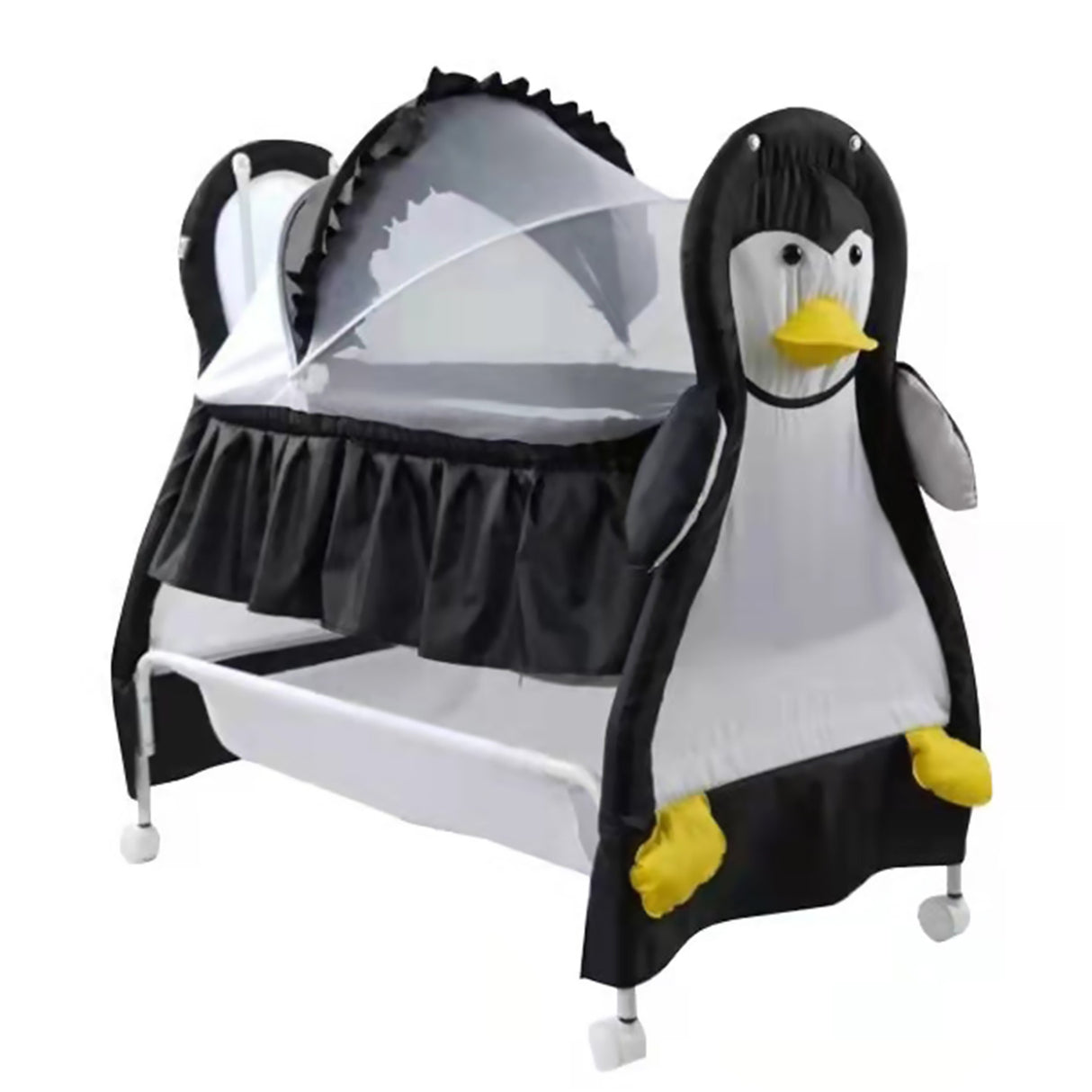 Penguin Comfort And Luxurious Cradle With Mosquito Net