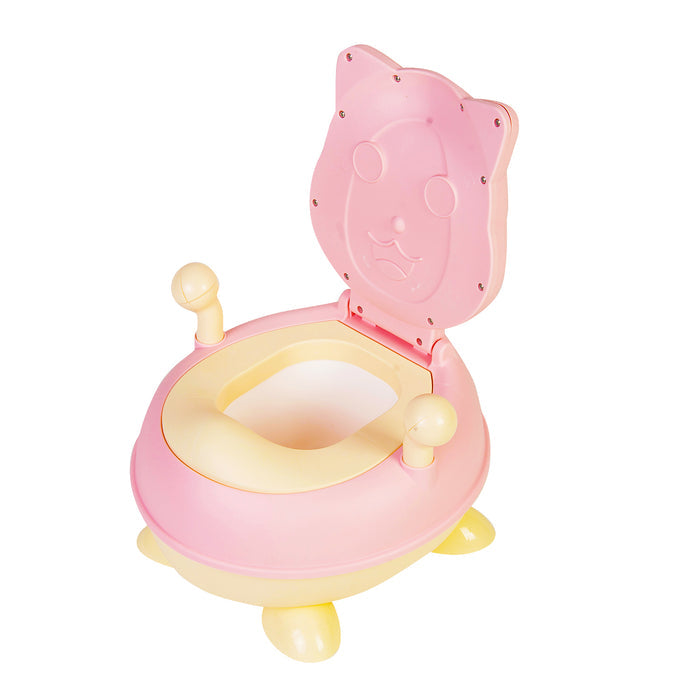 Animal Pink Detachable Potty Chair