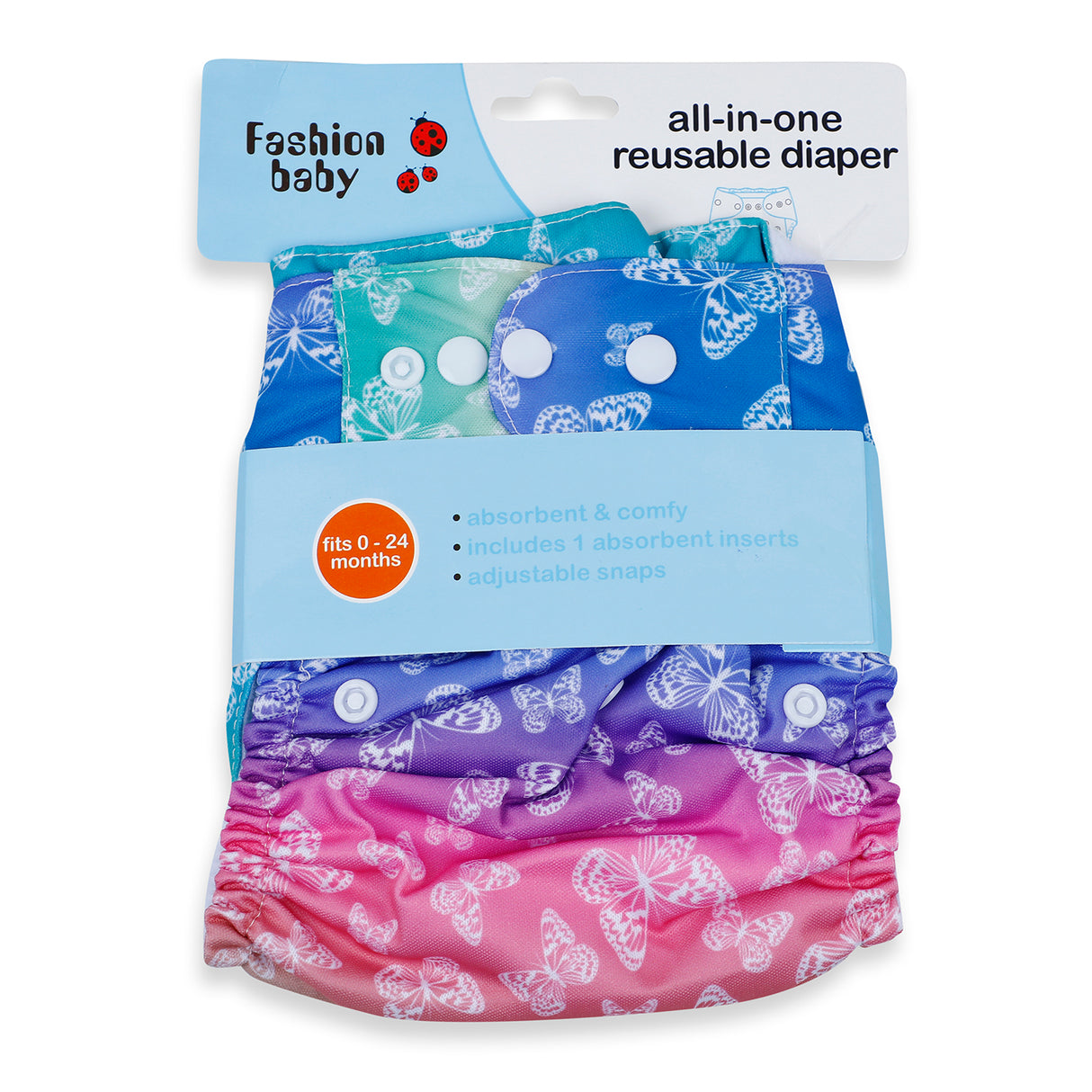 Fashion Baby Soft And Comfy Reusable Diaper