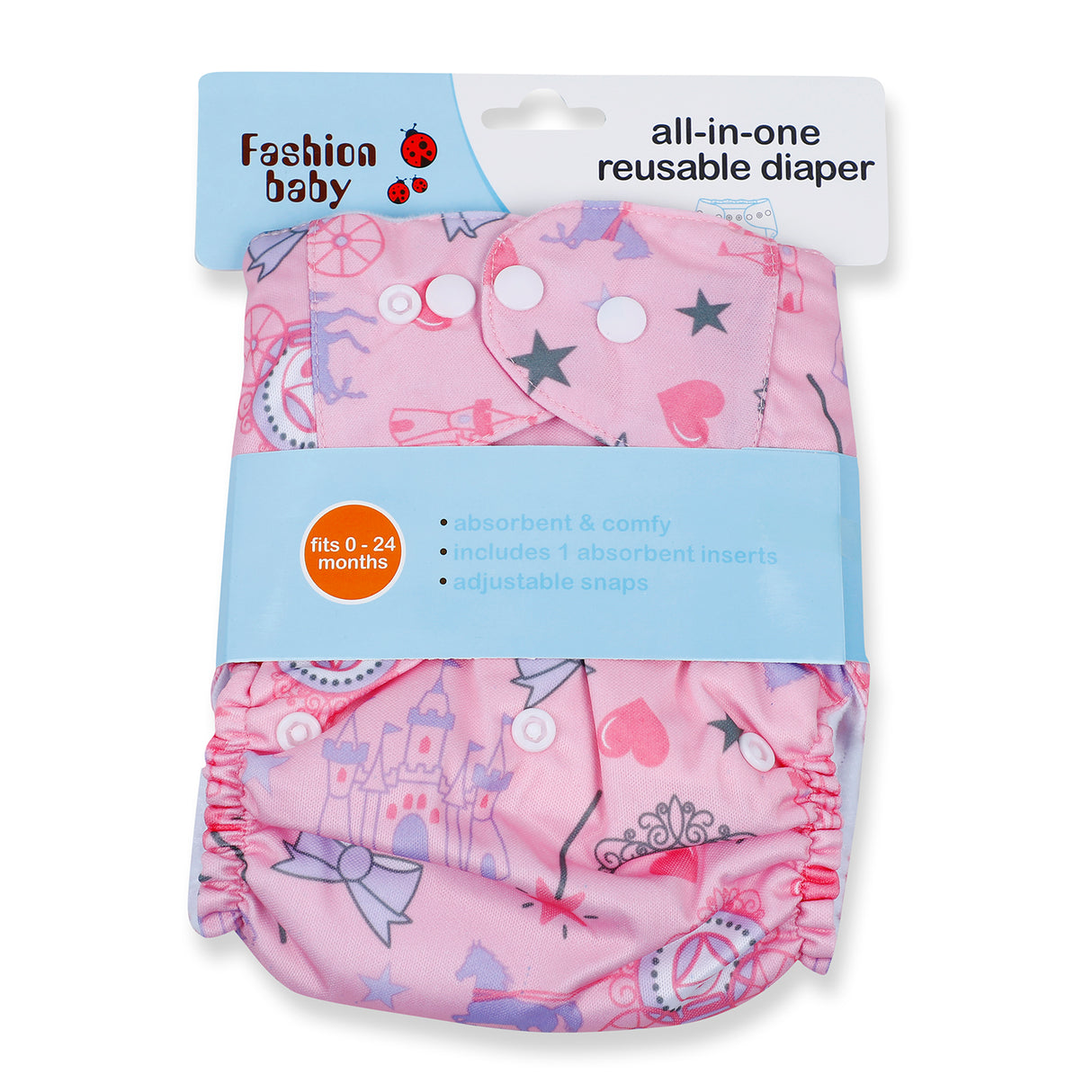 Fashion Baby Soft And Comfy Reusable Diaper