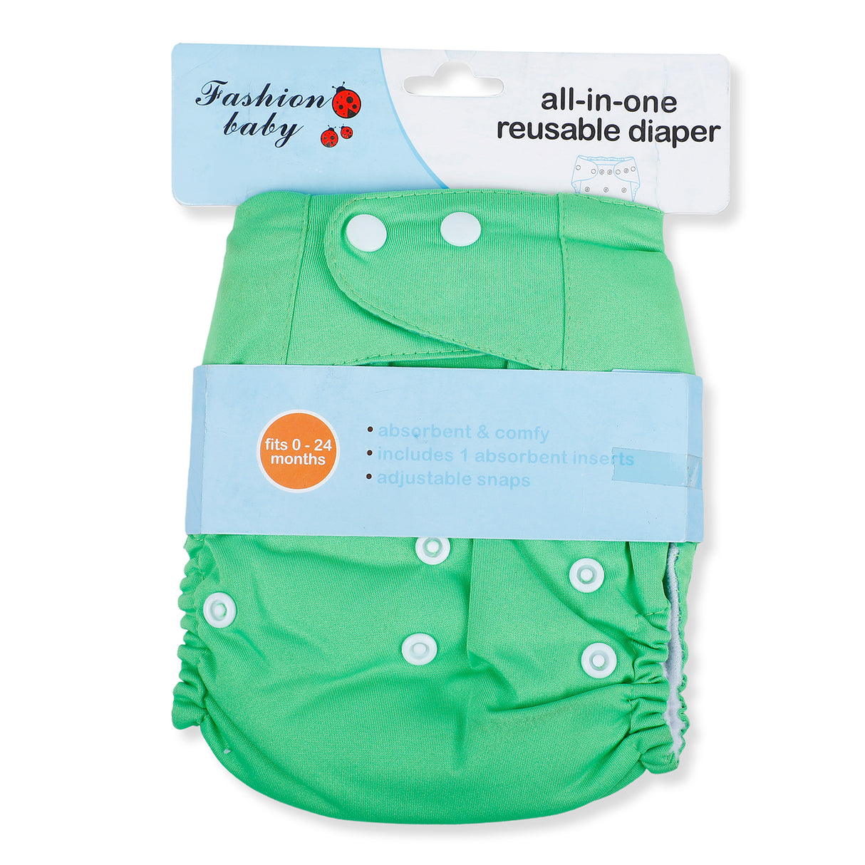 Fashion Baby Adjustable And Reusable Cloth Diaper