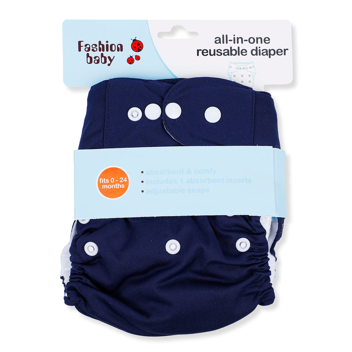 Fashion Baby Adjustable And Reusable Cloth Diaper