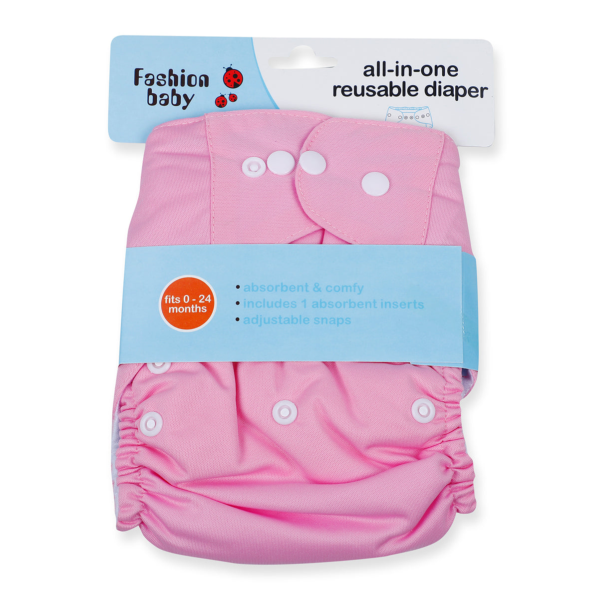 Fashion Baby Adjustable And Reusable Cloth Diaper