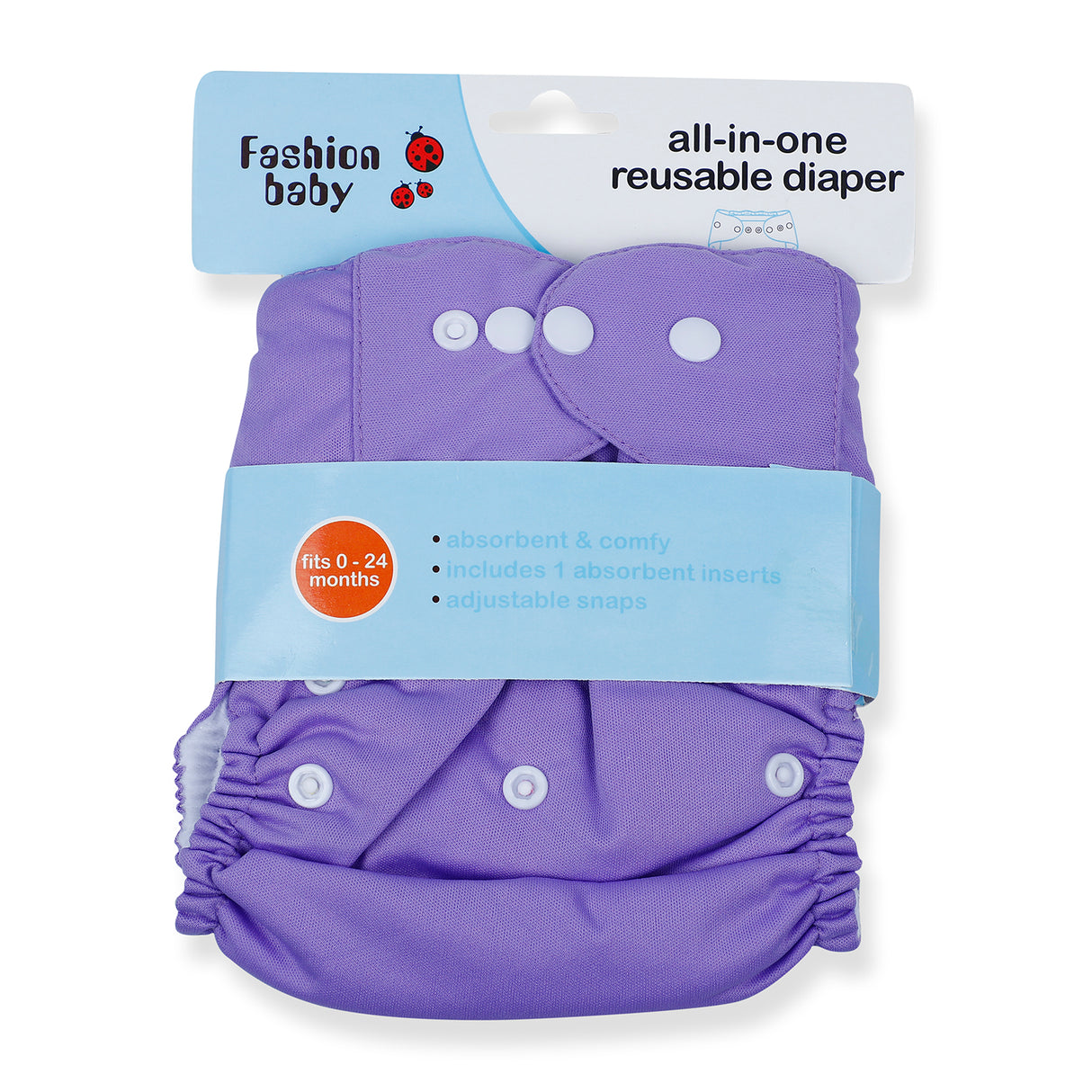 Fashion Baby Adjustable And Reusable Cloth Diaper