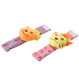 Baby Moo Set of 2 Wrist Rattle