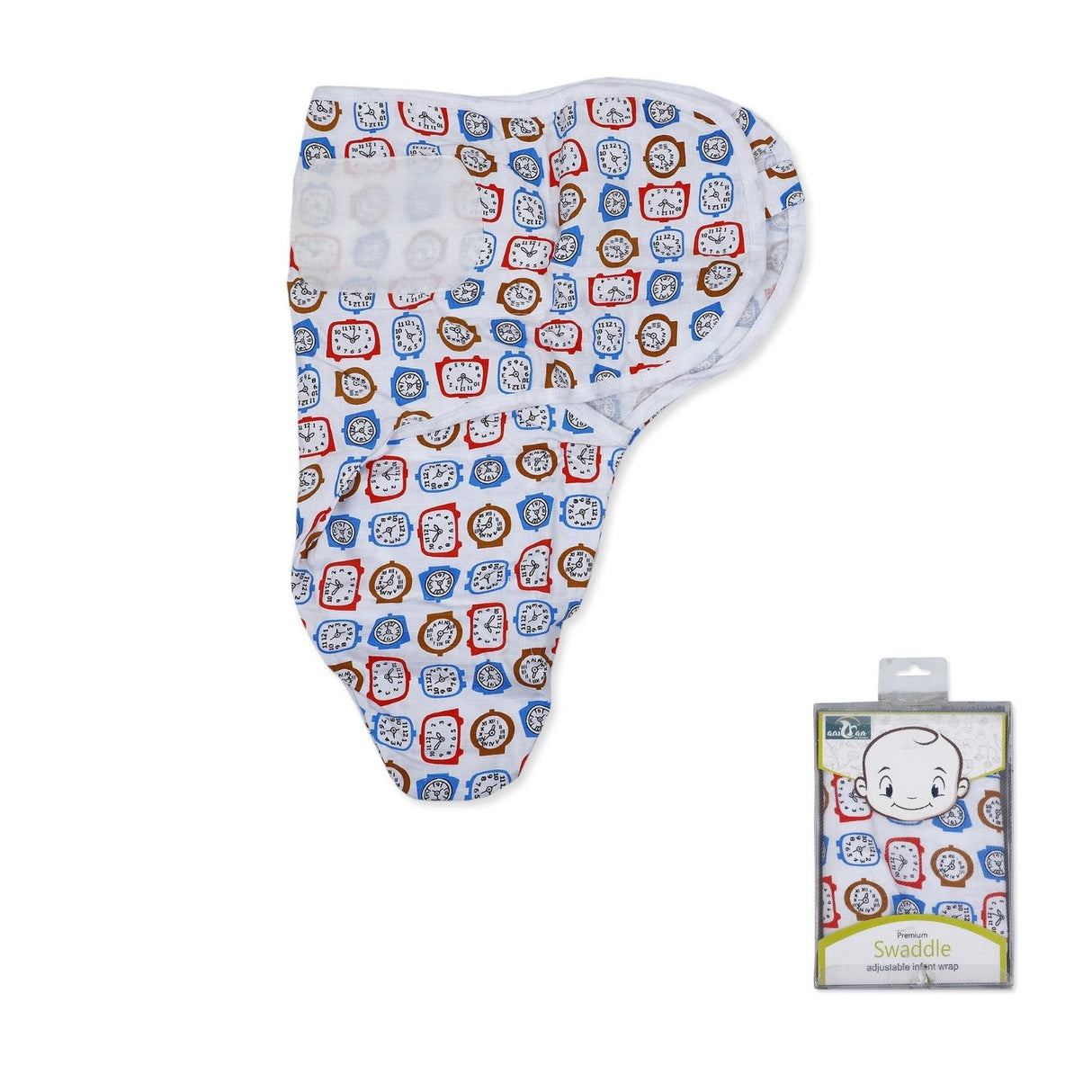 Soft And Secure Cotton Ready Swaddle
