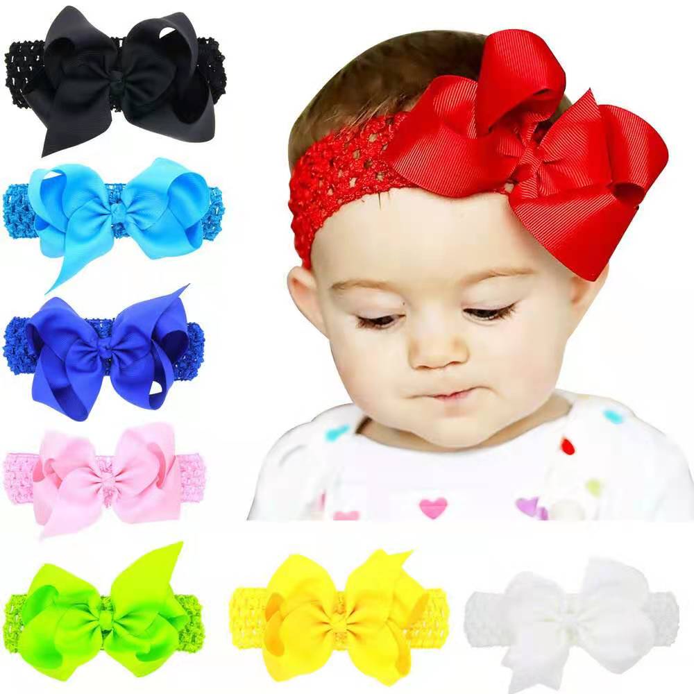 Elegant Stretchable Bow Girls Headband