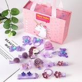 Shinning Bow Premium Girls 15 Pcs Hair Accessories