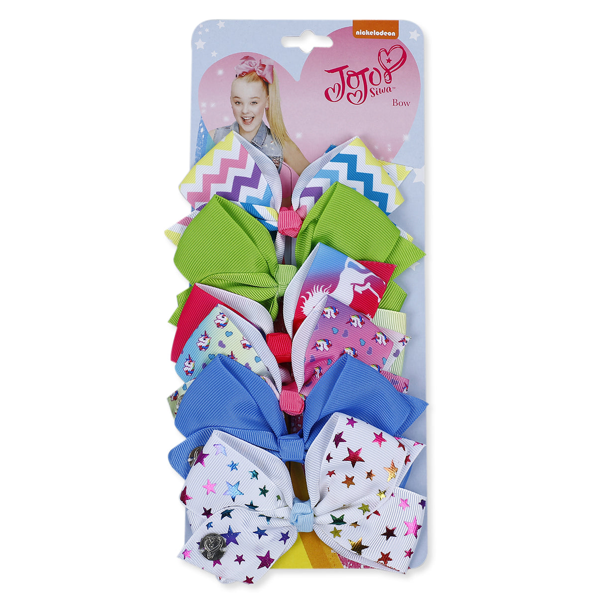 Adorable Trendy Girls Colourful 6 Pcs Hair Clips