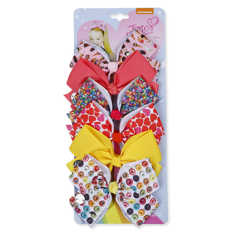 Adorable Premium Girls Colourful 6 Pcs Hair Clips