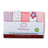 Soft 23 x 23 cm Pack Of 10 Terry Cotton Wash Cloth