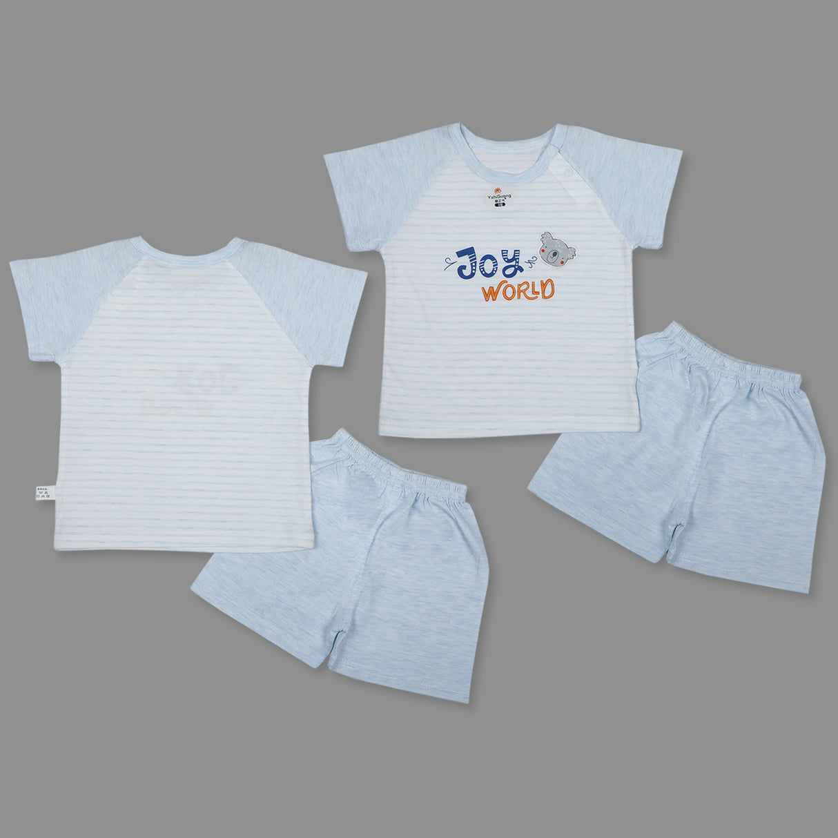 Joy World Infant Half Sleeve Top And Bottom Baba Suit