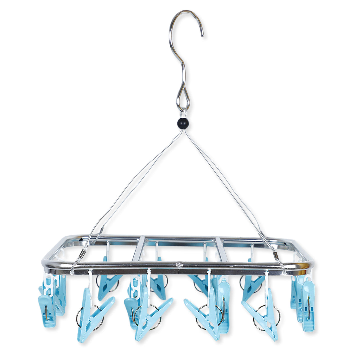 Square Clothes Drying Multi-Clip Baby Hanger