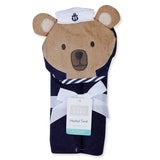 Hudson Baby Soft Hooded Towel