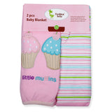 Fashion Baby Soft And Cozy Pack Of 2 Cotton Wrapper