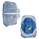 Protective Mosquito Net Tent Mattress Set With Neck Pillow