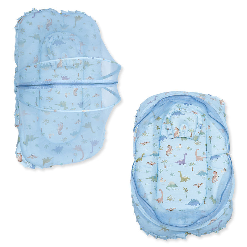 Protective Mosquito Net Tent Mattress Set With Neck Pillow
