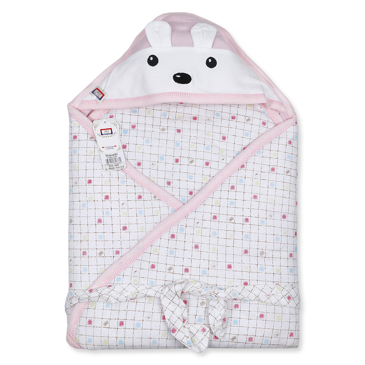 Bunny Face Soft And Comfy Hooded Wrapper