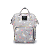 Baby Baby Unicorn Print Multifunctional Diaper Bag