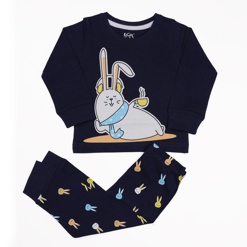 Kicks And Crawl Chilling Bunny Nightsuit