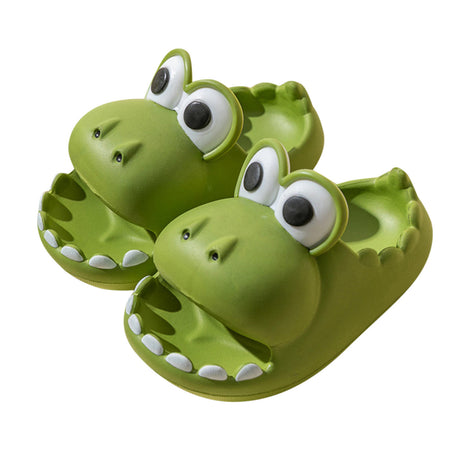 Baby Moo Crocodile Beach Slippers 3D Cartoon Sliders