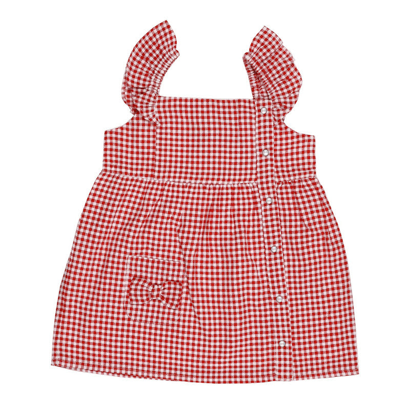 Kicks And Crawl The Red Gingham Dress