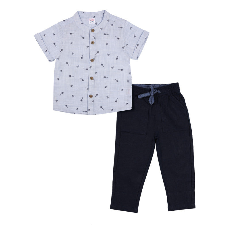 Kicks And Crawl Badminton Baby Coordinate Set