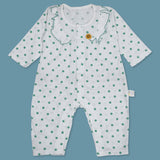 Polka Dot Infrant Full Sleeves Cotton Romper