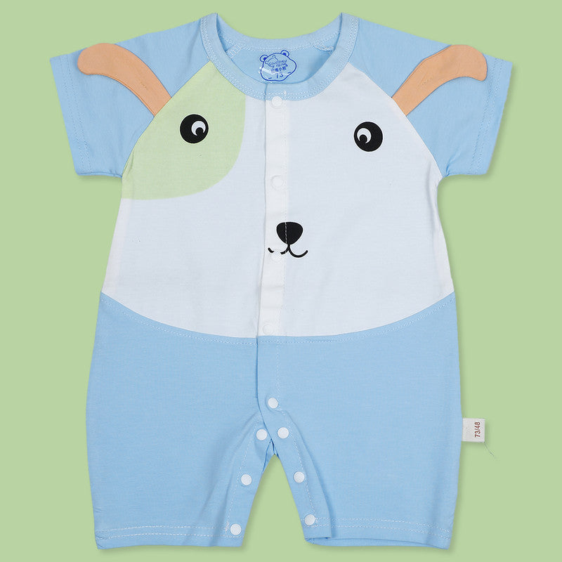 Dog Infrant Half Sleeve Cotton Short Romper