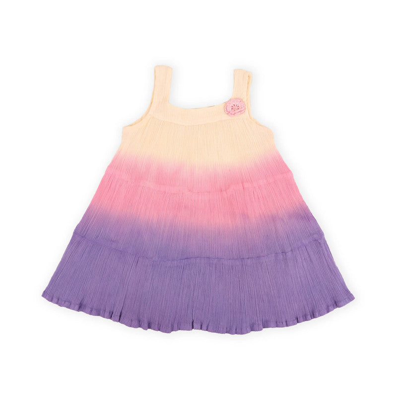 Kicks And Crawl Tie Dye Ombre Dress Pink And Purple