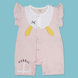 Rabbit Infrant Half Sleeve Cotton Short Romper