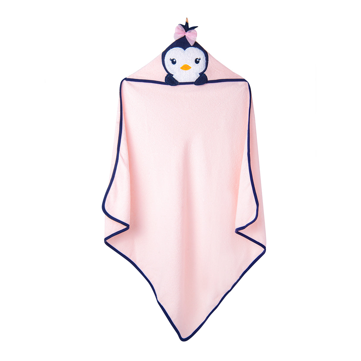 Baby Moo Bathing Terry Cotton Hooded Towel