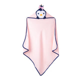 Baby Moo Bathing Terry Cotton Hooded Towel