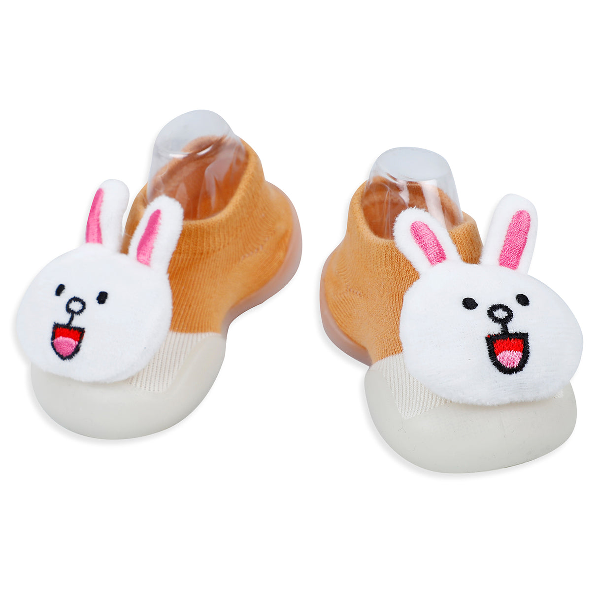 3D Animal Face Anti Skid Rubber Sole Shoes Booties