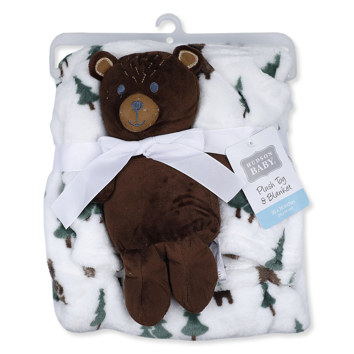 Hudson Baby Cozy Plush Toy Blanket