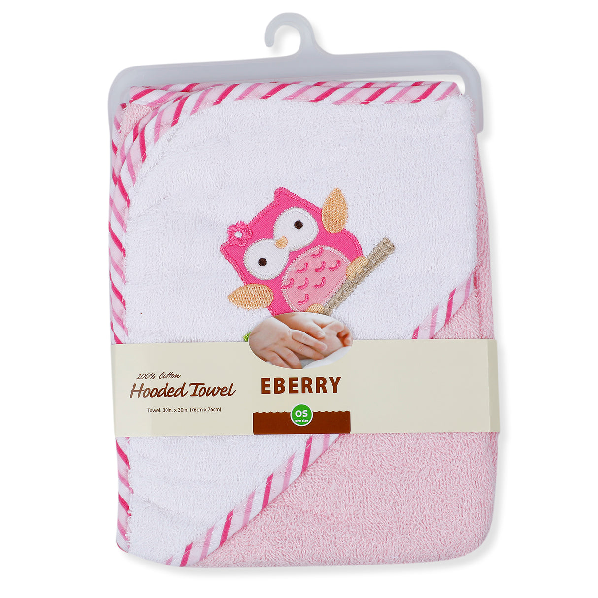 EBERRY Ultra Soft Hooded Towel