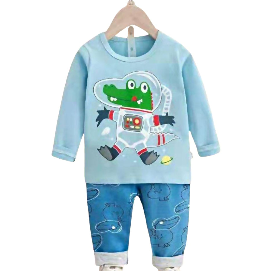 Adorable Cotton Full Sleeves Night Suit