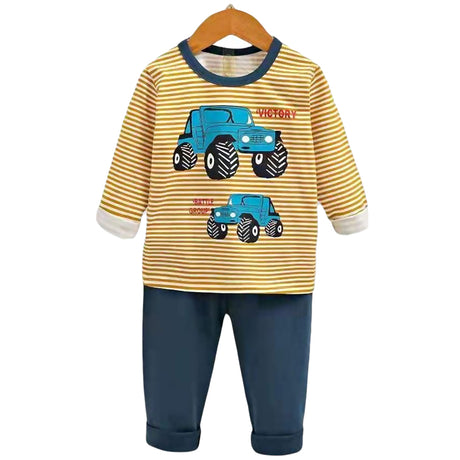 Adorable Premium Cotton Full Sleeves Night Suit