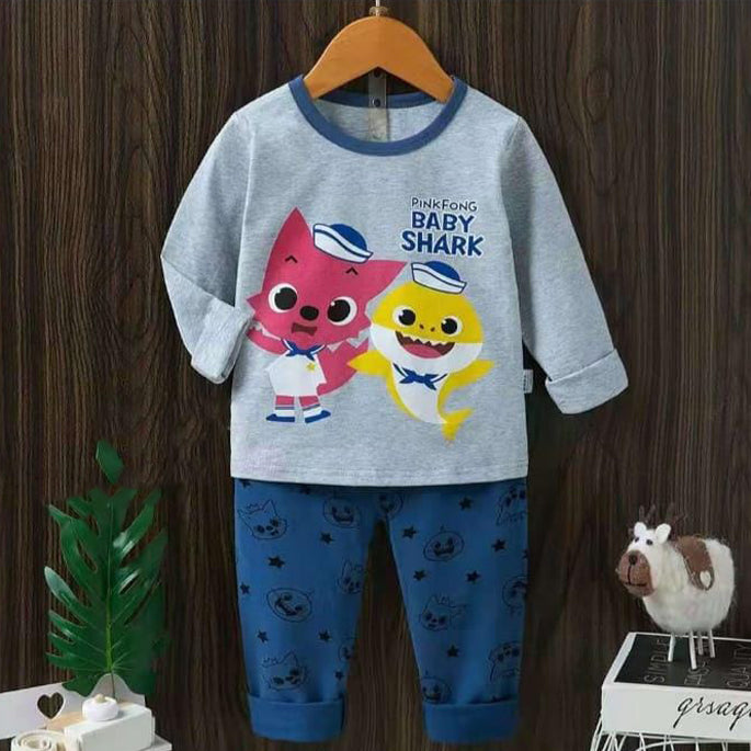 Adorable Cotton Full Sleeves Night Suit