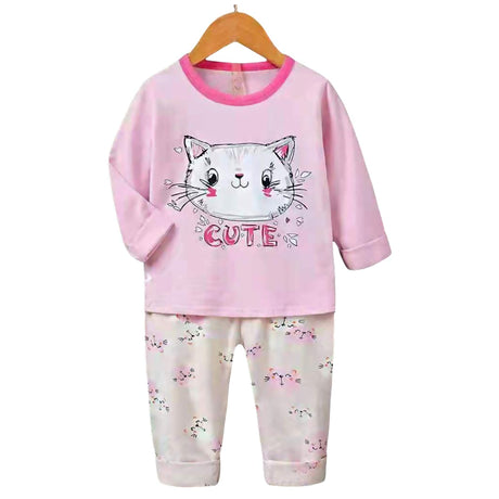 Gentle And Cozy Cotton Full Sleeve Night Suit