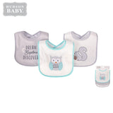 Hudson Baby Pack Of 3 Cotton Bibs